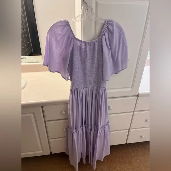 Ivy City Co Purple Lennon Dress - Picture 4 of 5